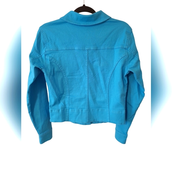 VENUS - Aqua Blue Jean Jacket - NWOT - Set - Picture 3 of 4